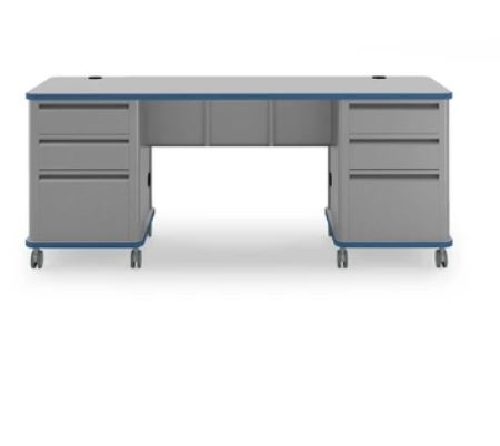 Alumni Educational Resources: Accelerator Double Pedestal Teacher Desk