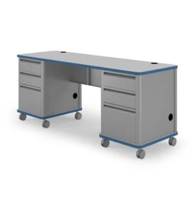 Alumni Educational Resources: Accelerator Double Pedestal Teacher Desk