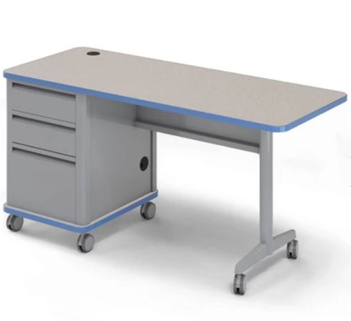 Alumni Educational Resources: Accelerator Single Pedestal Teacher Desk