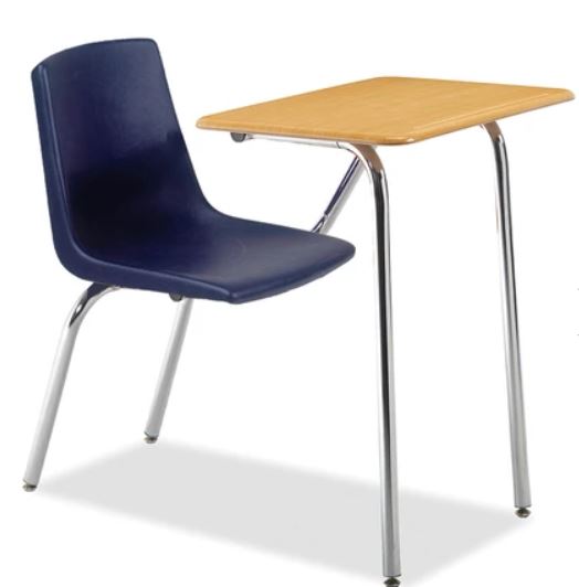Alumni Educational Resources: Honor Roll 4-Leg Combo Desk