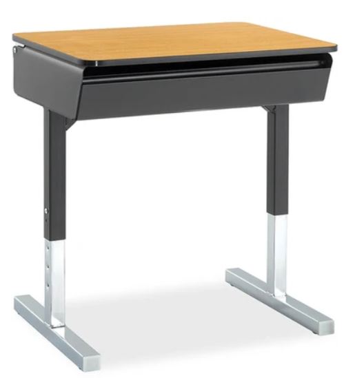 Alumni Educational Resources: Honor Roll T-leg Lift Lid Desk