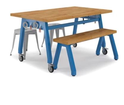 Alumni Educational Resources: Makerspace Works Butcher Block Table