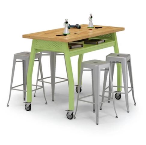 Alumni Educational Resources: Makerspace Works Butcher Block Table