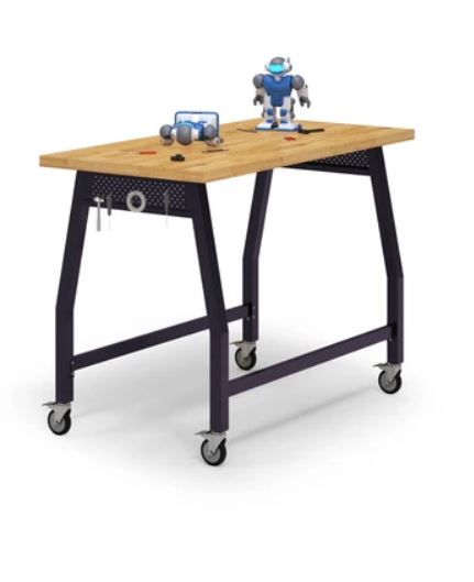 Alumni Educational Resources: Makerspace Works Butcher Block Table
