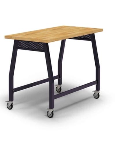 Alumni Educational Resources: Makerspace Works Butcher Block Table