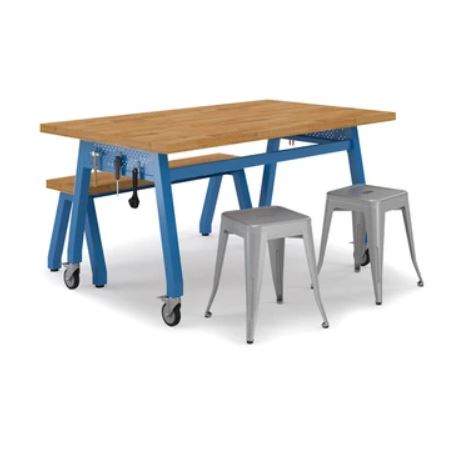 Alumni Educational Resources: Makerspace Works Butcher Block Table