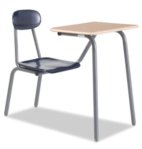 Alumni Educational Resources: Marquis 4-Leg Combo Desk