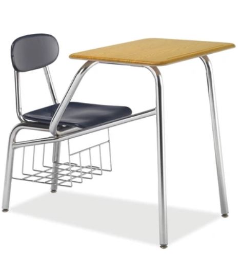 Alumni Educational Resources: Marquis 4-Leg Combo Desk