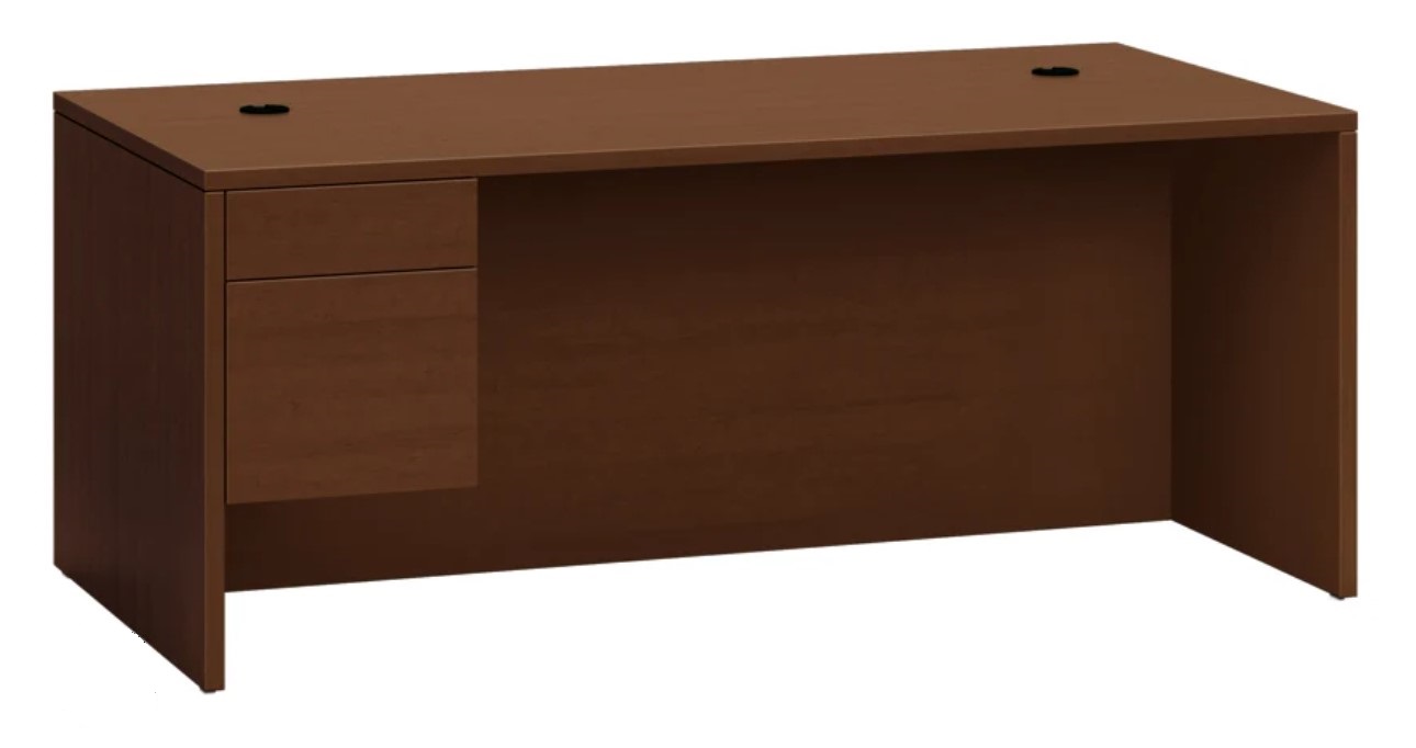 HON 10500 Series Left Pedestal Desk