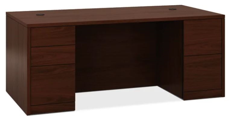 HON 10500 Series Double Pedestal Desk