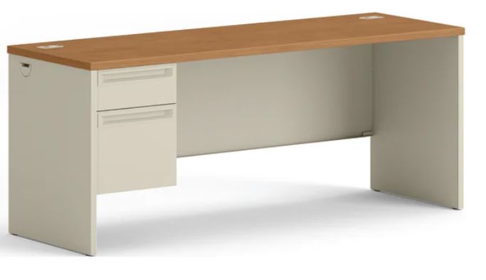 HON 38000 Series Left Pedestal Credenza