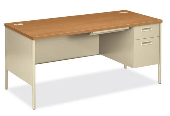 HON Metro Classic Right Pedestal Desk