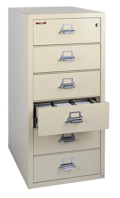 FireKing 1-Hour Fire Rated Card, Check, & Note File Cabinet