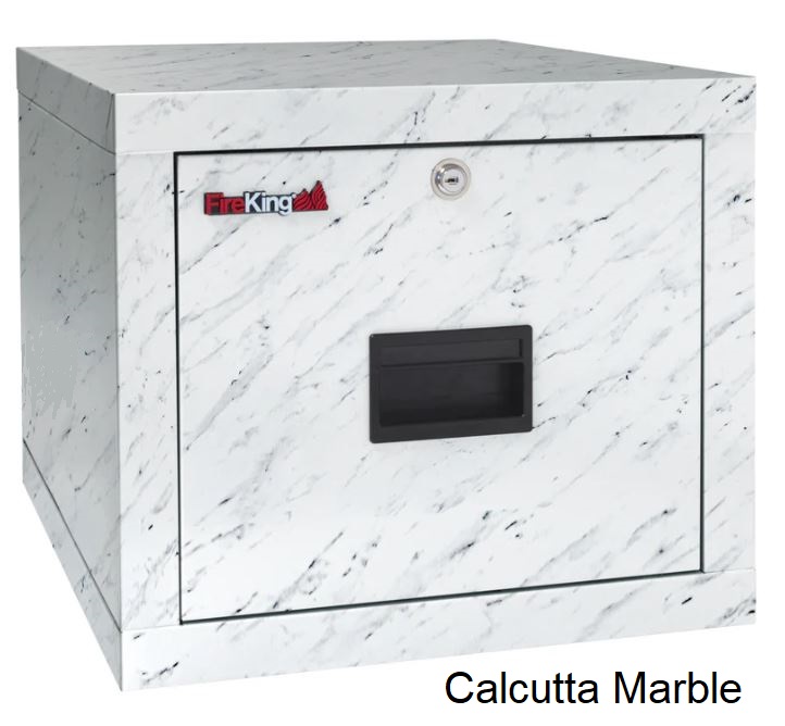 FireKing One Drawer File Cabinet