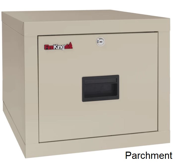 FireKing One Drawer File Cabinet