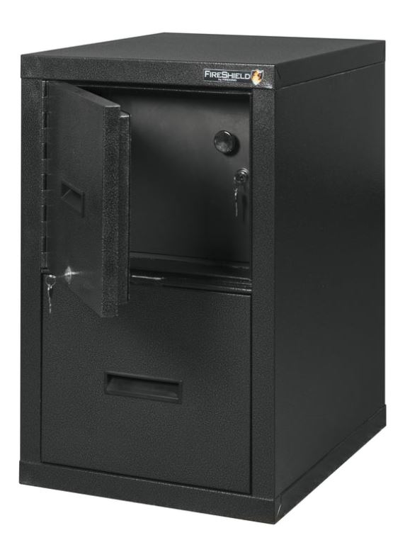 FireKing Space Saving FireShield Safe-in-a-File Cabinet