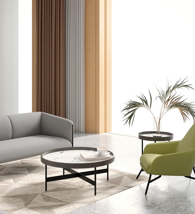 Friant: Raffe Side & Coffee Tables