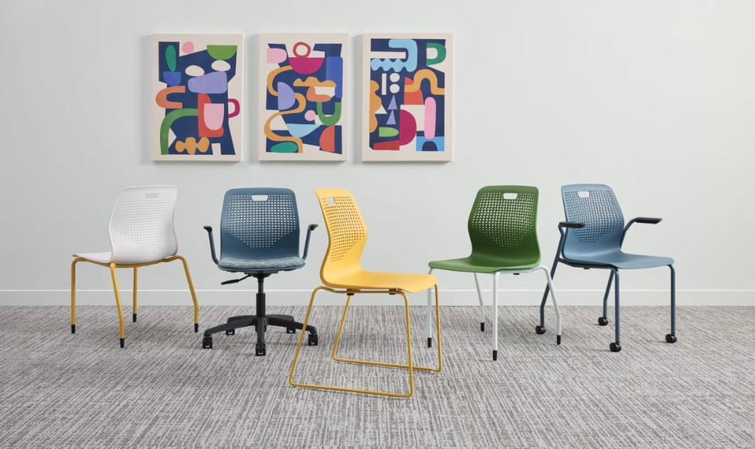 HON Etch Stacking Chair