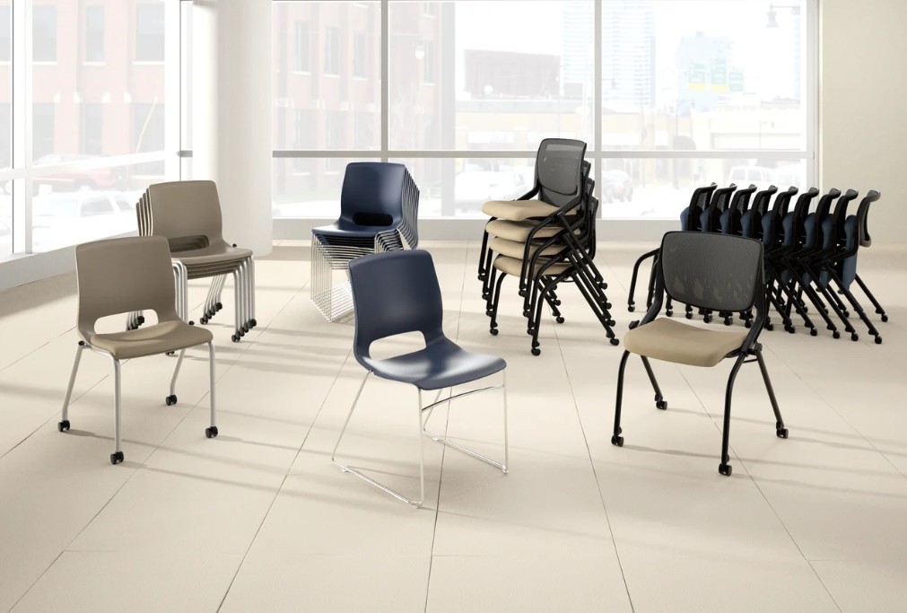 HON Motivate Stacking Chair