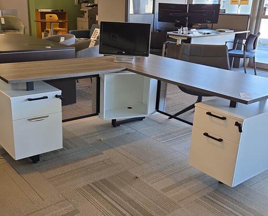 Double Pedestal Desk
