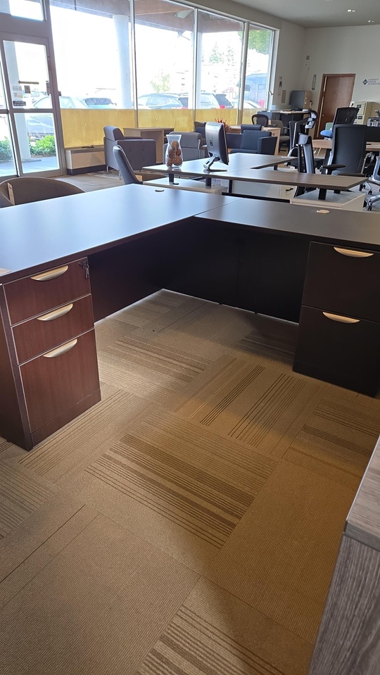 Double Pedestal Desk