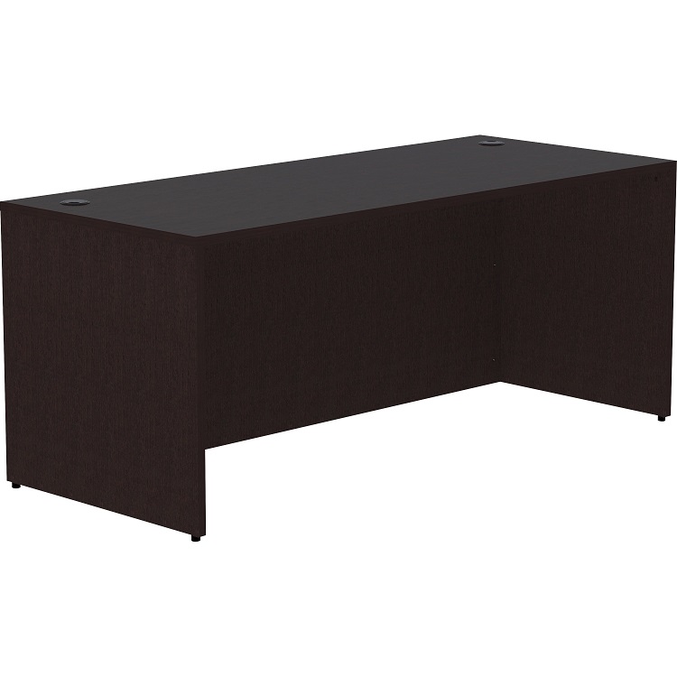 Lorell Espresso Laminate Desk