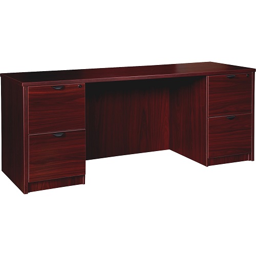 Lorell: Prominence 2.0 Double-Pedestal Credenza