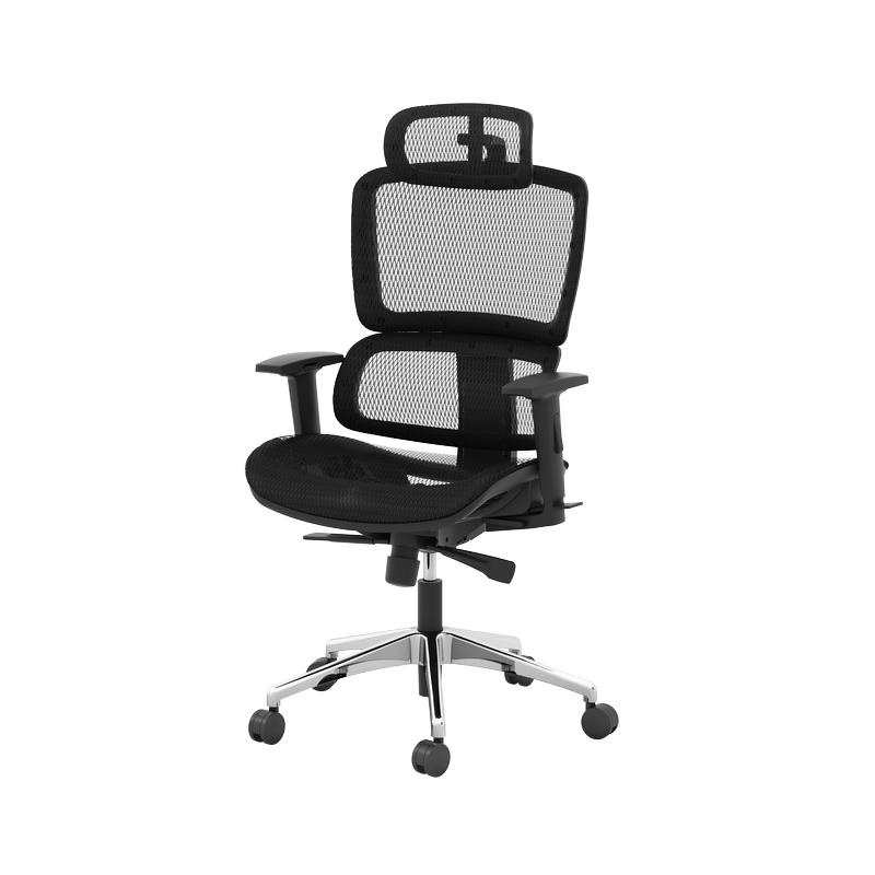 Performance 7307 HIGH BACK MESH CHAIR W/HEADREST-BLKM2451001