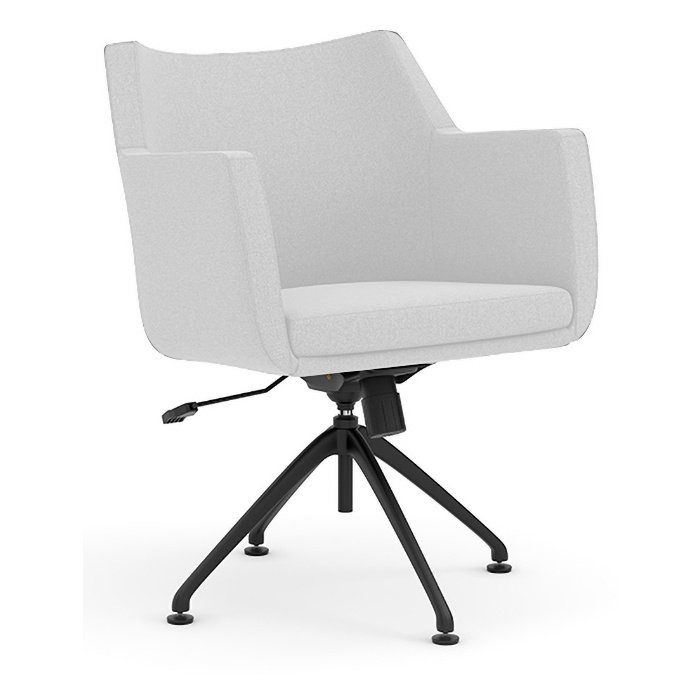 Performance 77560- HADY GUEST CHAIR- GREY (TUB ONLY, BASE NOT INCLUDED)