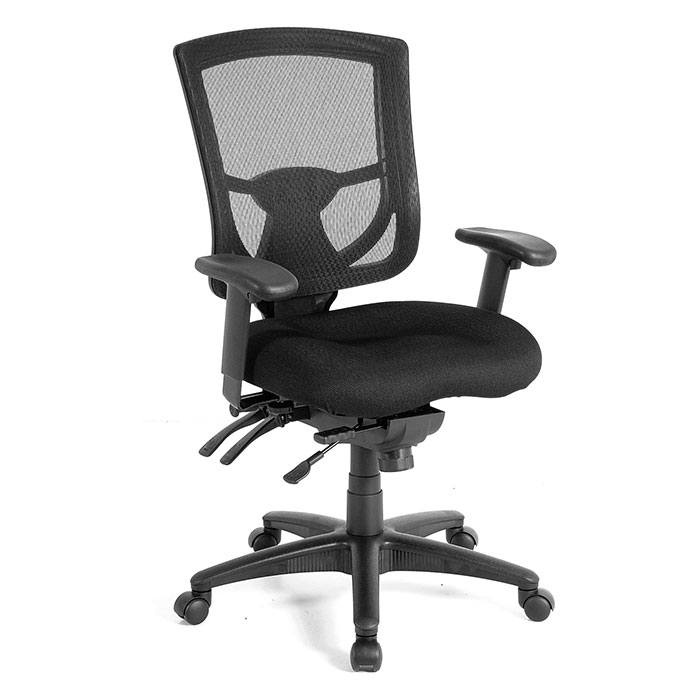 Performance 8054 MD BK EXE CHAIR-BLKBK/BLKSEAT
