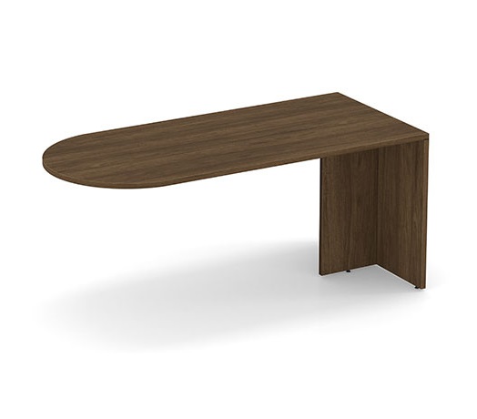 Performace Classic PL131 30X66 BULLET DESK- MODERN WALNUT