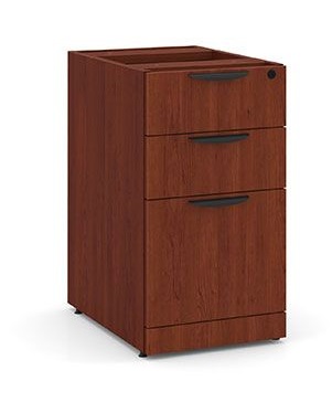 Performance Classic PL189 71" BOW FRONT DESK SHELL- CHERRY