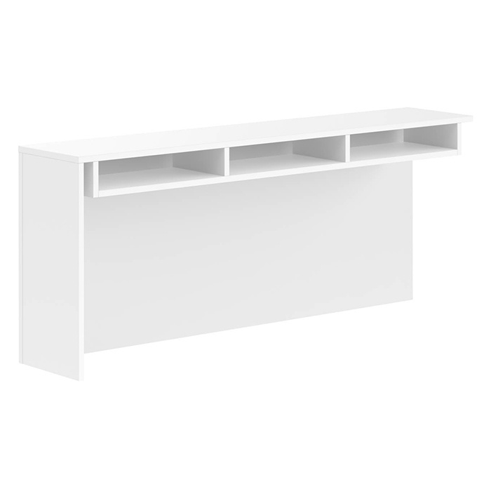 Performance Classic PL169NTT GALLERY DESK- NO TRANSACTION TOP- CHERRY