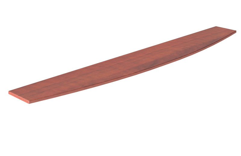 Performance Classic PL169NTT GALLERY DESK- NO TRANSACTION TOP- CHERRY