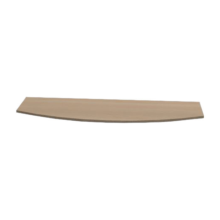 Performance Classic PL169NTT GALLERY DESK- NO TRANSACTION TOP- MAPLE