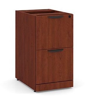 Performance Classic PL189 71" BOW FRONT DESK SHELL- CHERRY