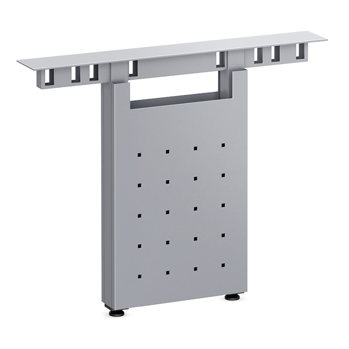 Performance Elements PLTPLTLEGUU4860IL BENCHING INSET LEG- Silver