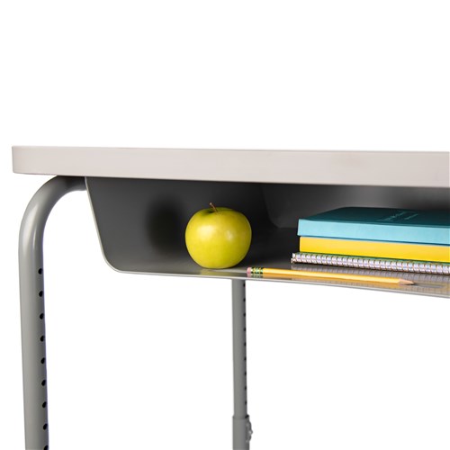 AlphaBetter® 2.0 Height – Adjustable Student Desk with Book Box and Pendulum Bar 29"-43”