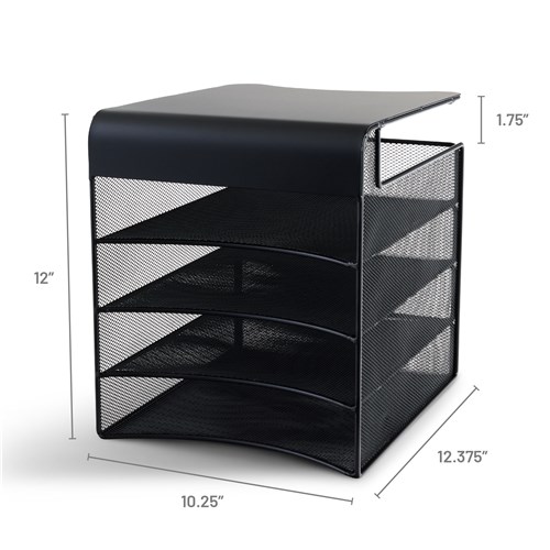 Onyx™ Solid Top Horizontal Hanging Storage