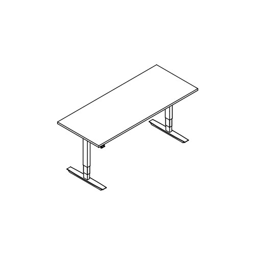 ML Series - Rectangular, 3 Stage, 2 Leg, 54" W