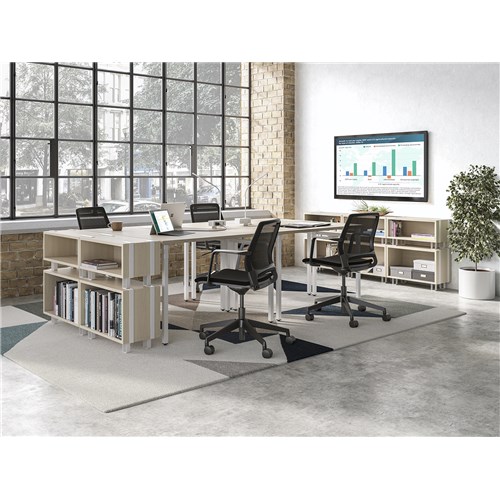 Safco Ready™ Home Office Desk, 45.5”W
