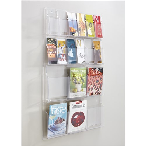 Reveal™ 6 Magazine and 12 Pamphlet Display