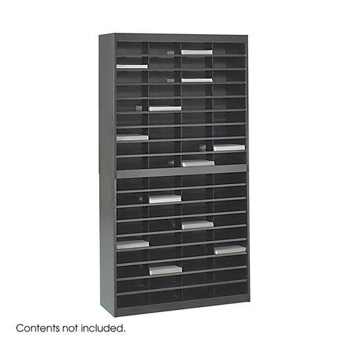 E-Z Stor® Literature Organizer, 72 Letter Size Compartments