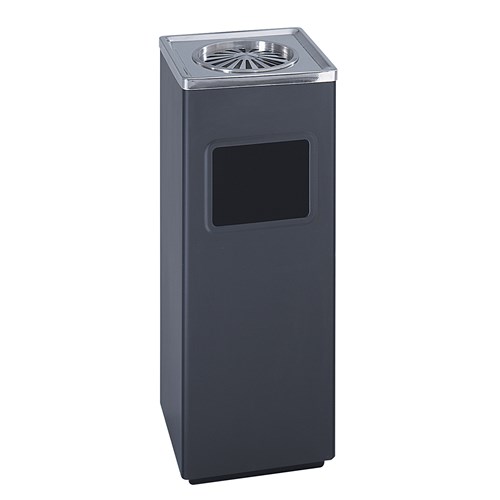 Square Ash And Trash Receptacle