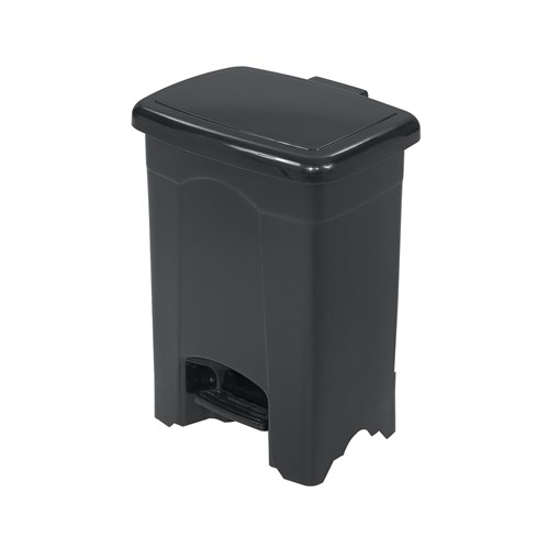 Plastic Step-On Receptacle, 4-Gallon