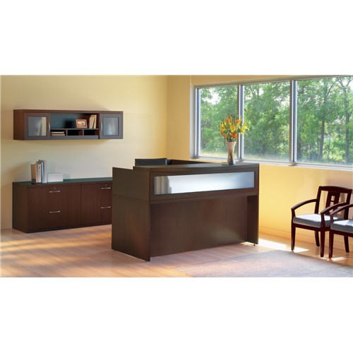 Aberdeen® 72" Reception Transaction Counter