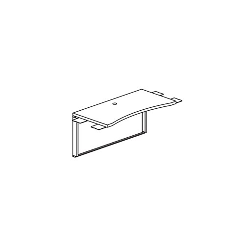 CSII™ Bridge, 2/3 Modesty Panel, 48" W