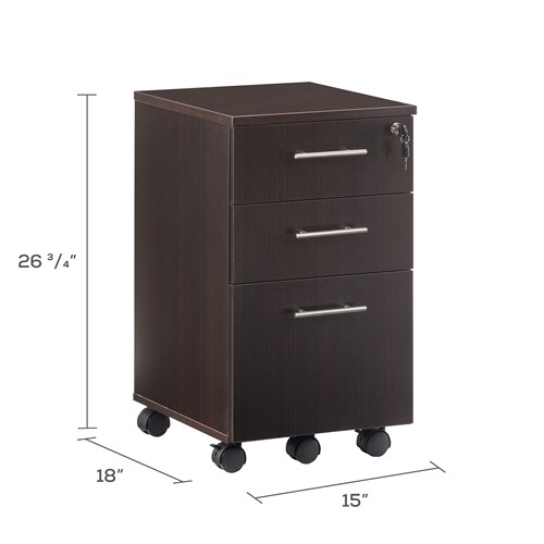 Medina™ Mobile Pedestal, Box/Box/File
