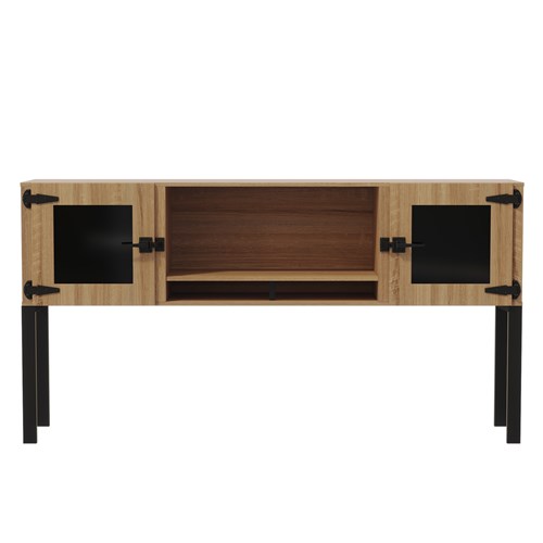 Mirella™ 72” Hutch with Glass Doors