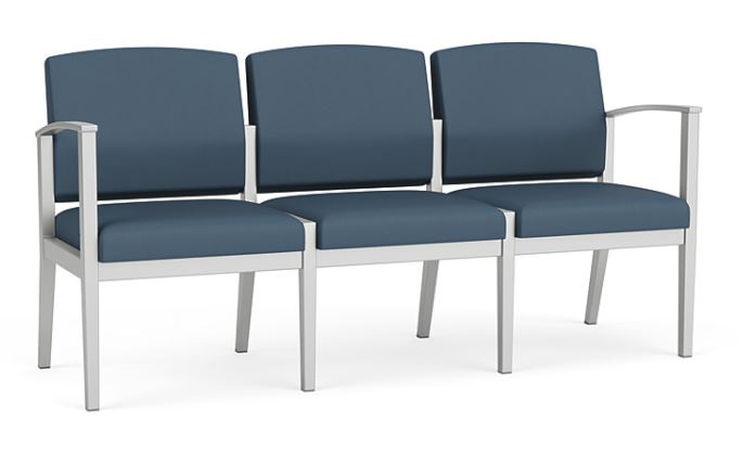 Amherst Steel 3 Seat Sofa